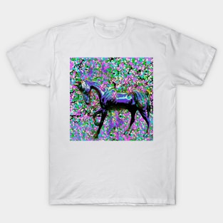 Horse Among the Petals T-Shirt